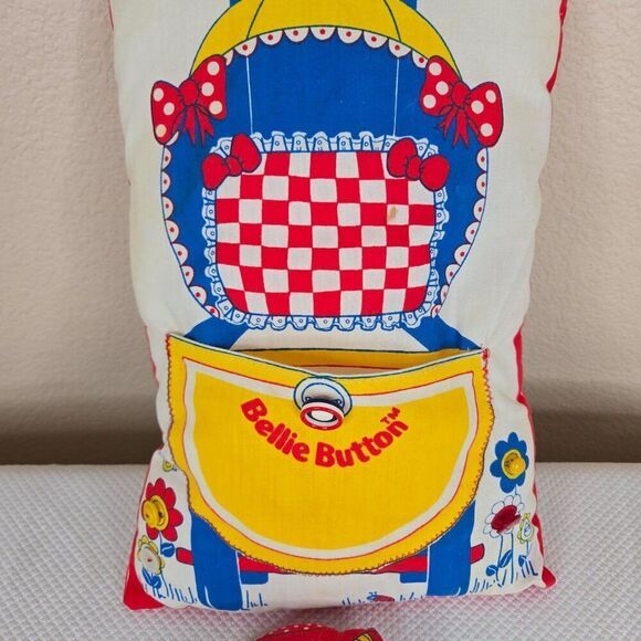 Vintage 70s Bellie Button Pillow & Doll Set - Picture 4 of 7